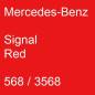 Preview: Mercedes-Benz, Signal Red, 568 / 3568.